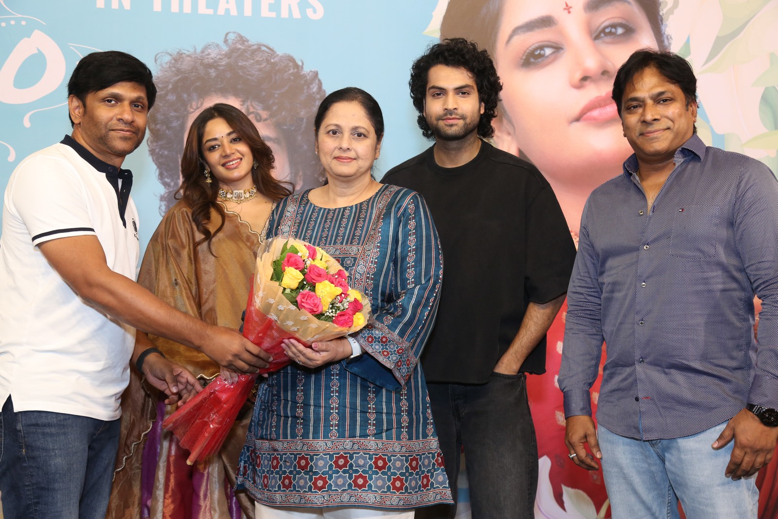 Jayasudha receives floral welcome at Ramani Kalyanam event
