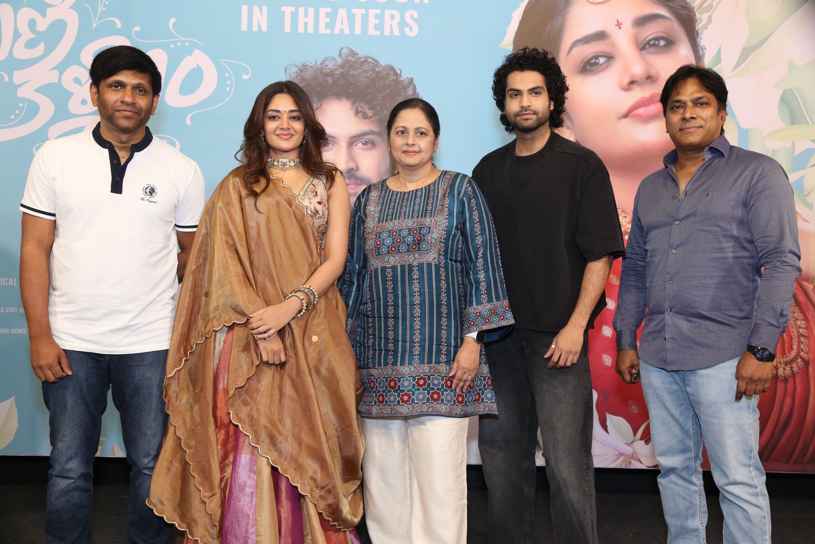 Ramani Kalyanam team poses during teaser launch event