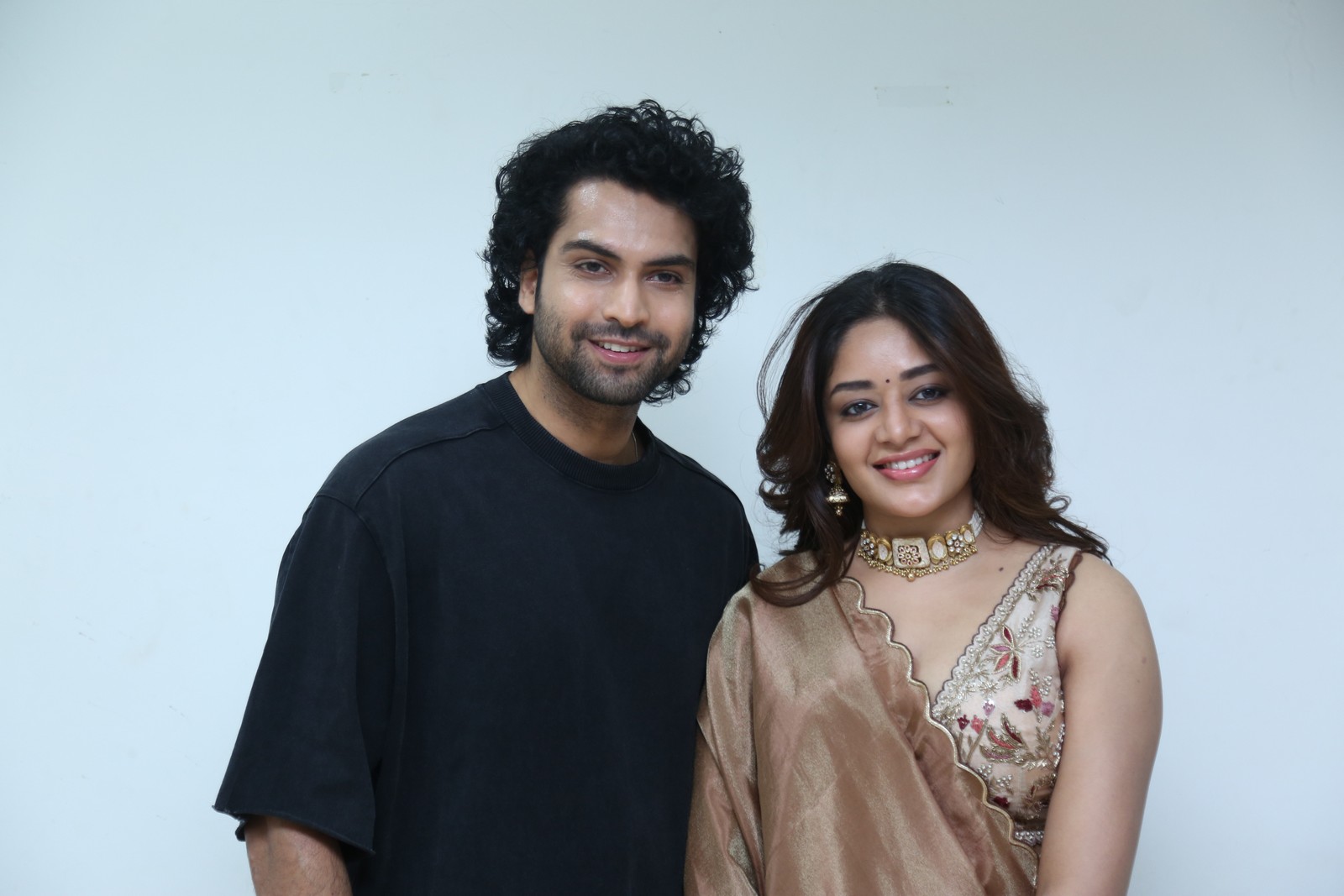 Surya Vashistta and Deepshikha Chandran at launch event