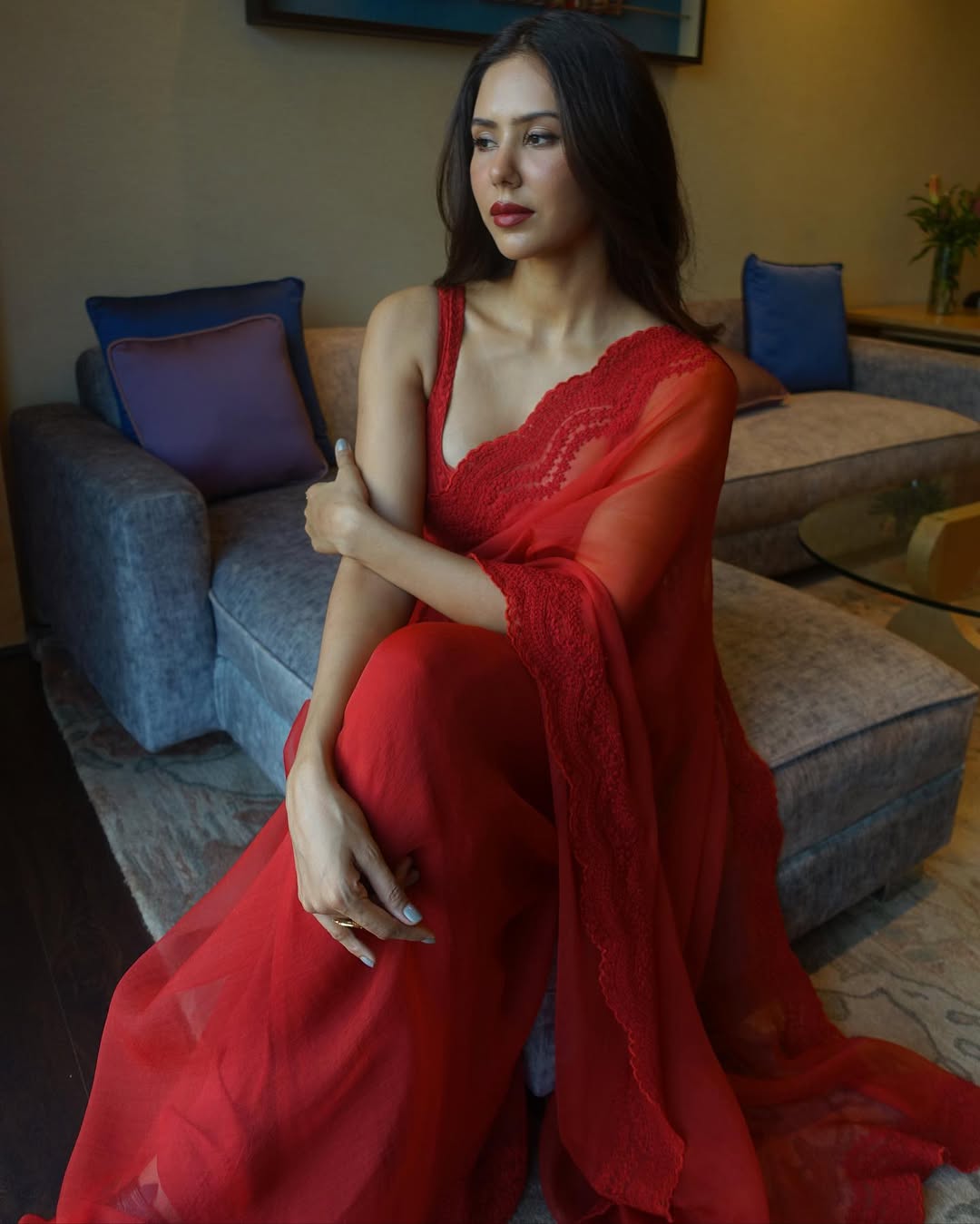 Timeless Elegance In Crimson