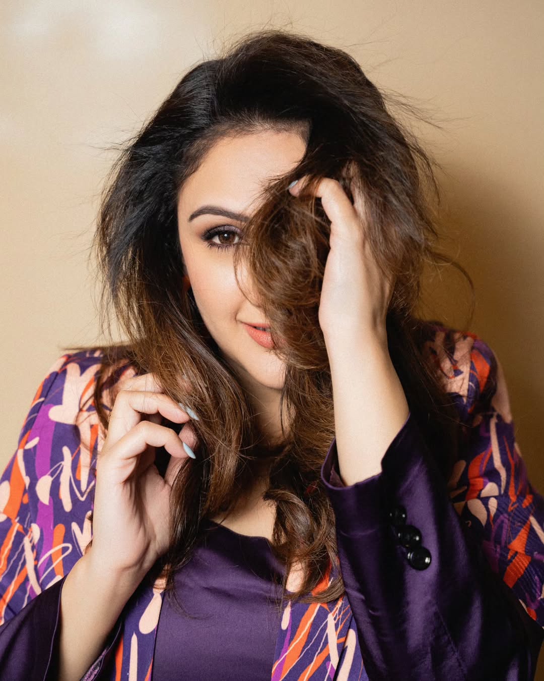 Sridevi Vijaykumar stylish blazer outfit