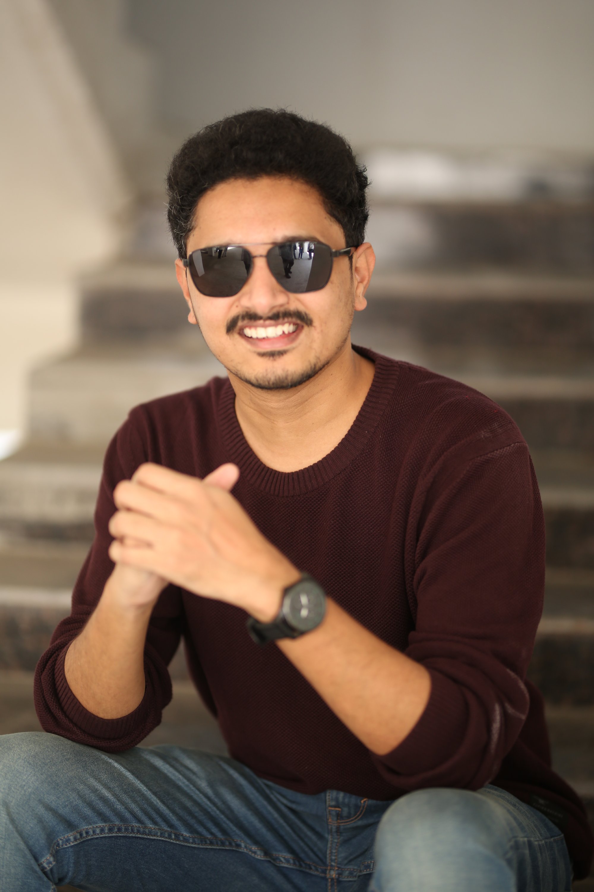 Subash Chandra casual sweater stylish comfortable look