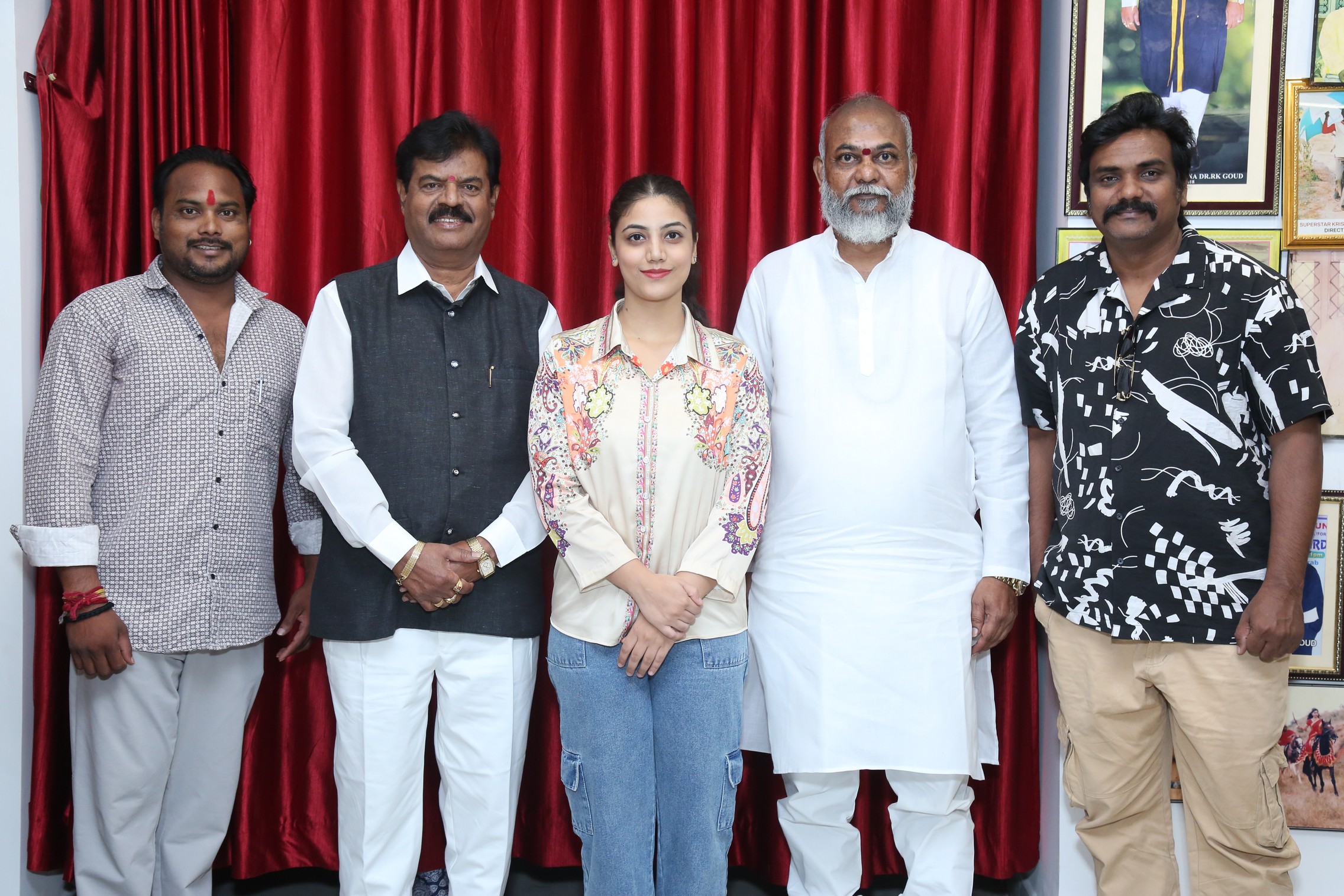 Short film creators at festival