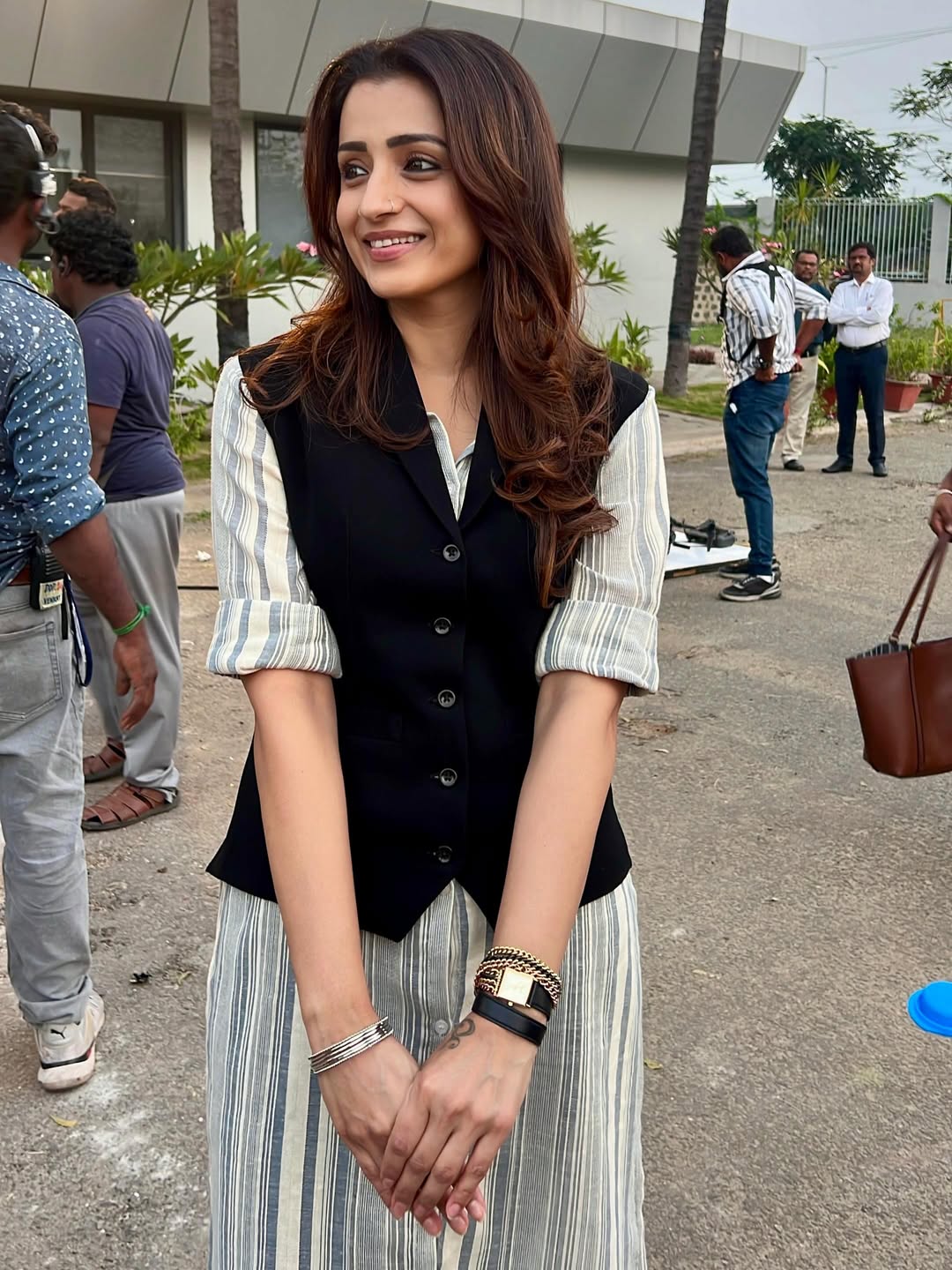 Trisha’s Casual BTS Style Stole Attention