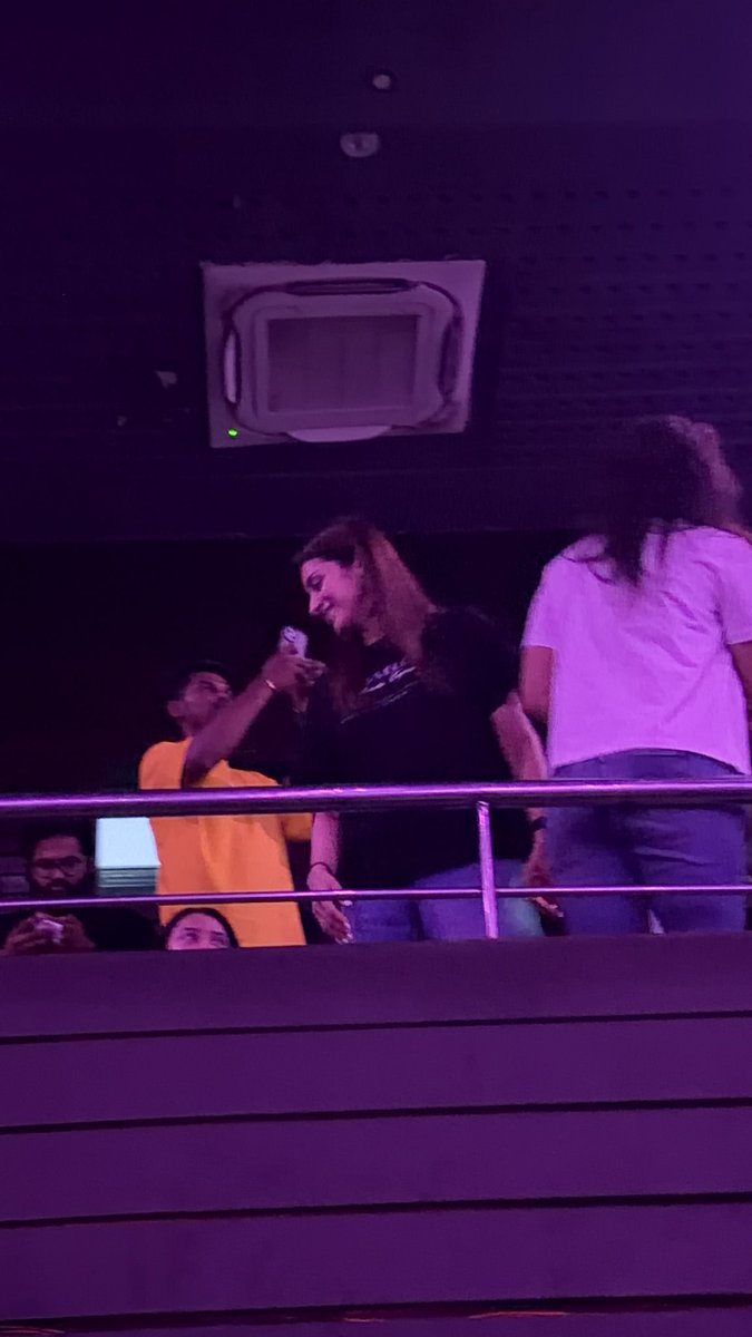 Trisha watched Karuppu Movie
