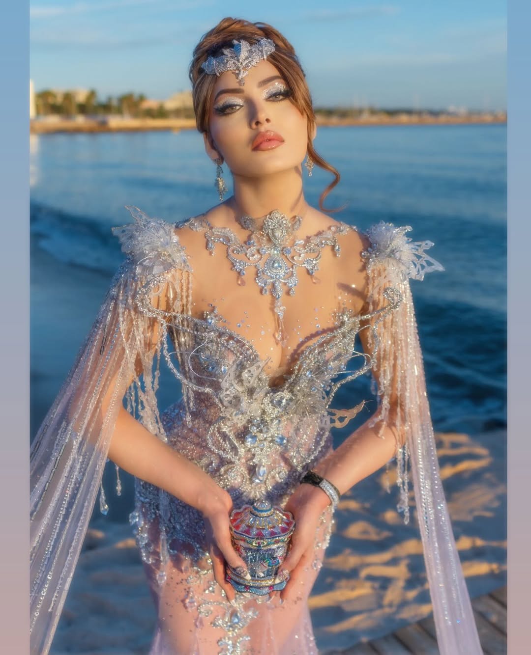 Urvashi Rautela in JoliPoli Couture