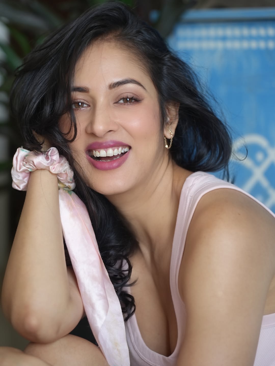 Vidisha Srivastava smiling in chic casual look