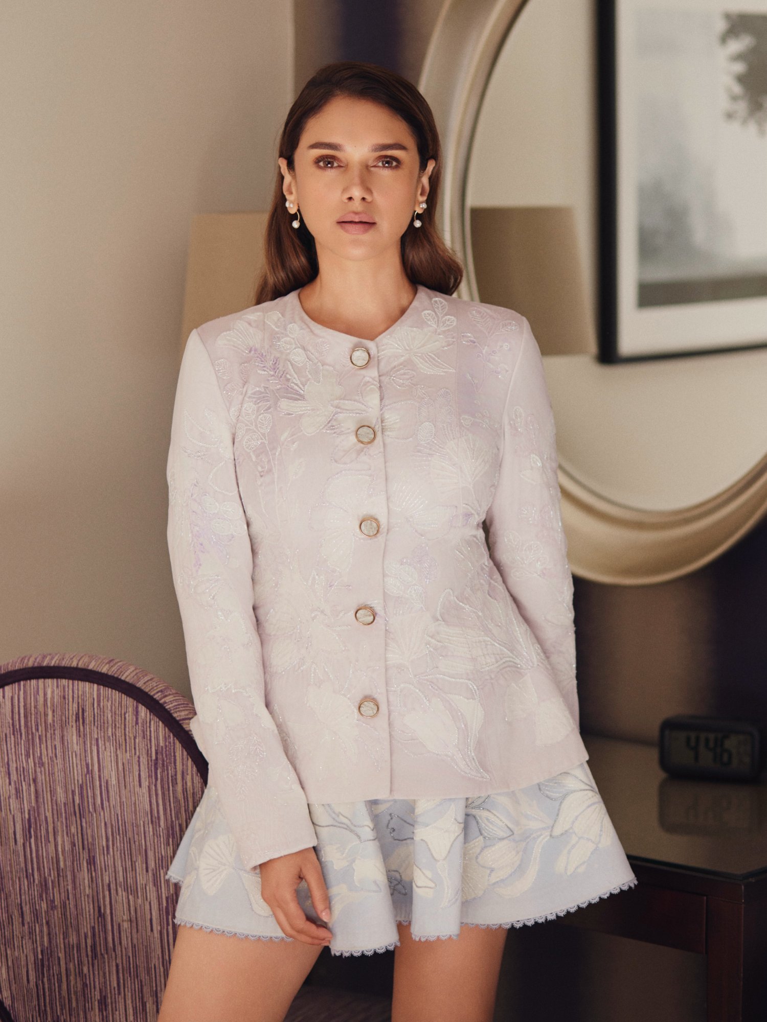 Feminine Charm Meets Modern Fashion
