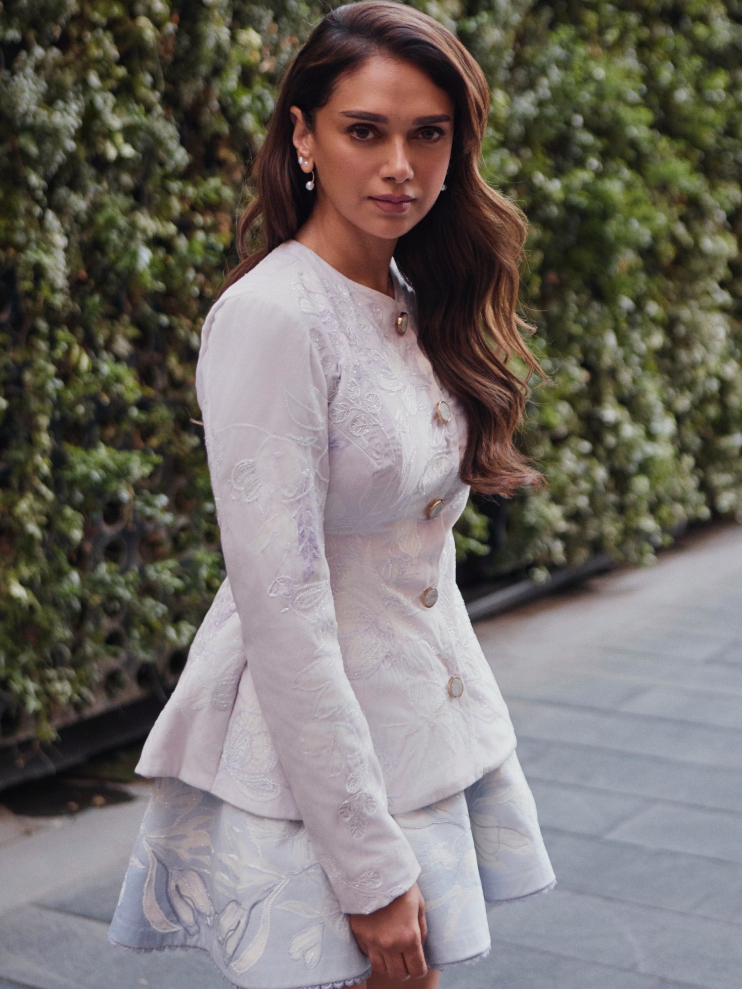 Aditi Rao Hydari pastel outfit