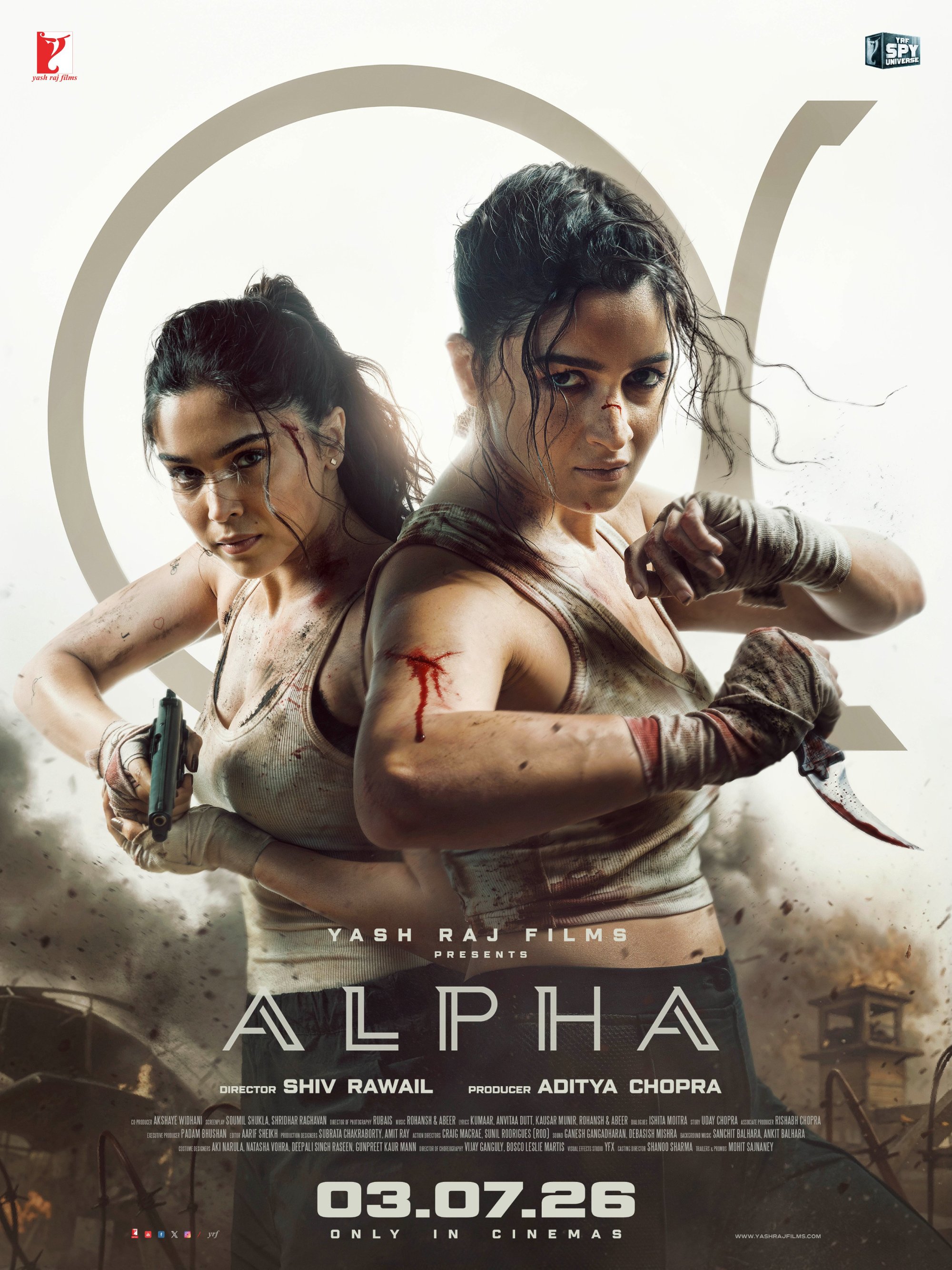 Alpha movie official poster featuring Alia Bhatt