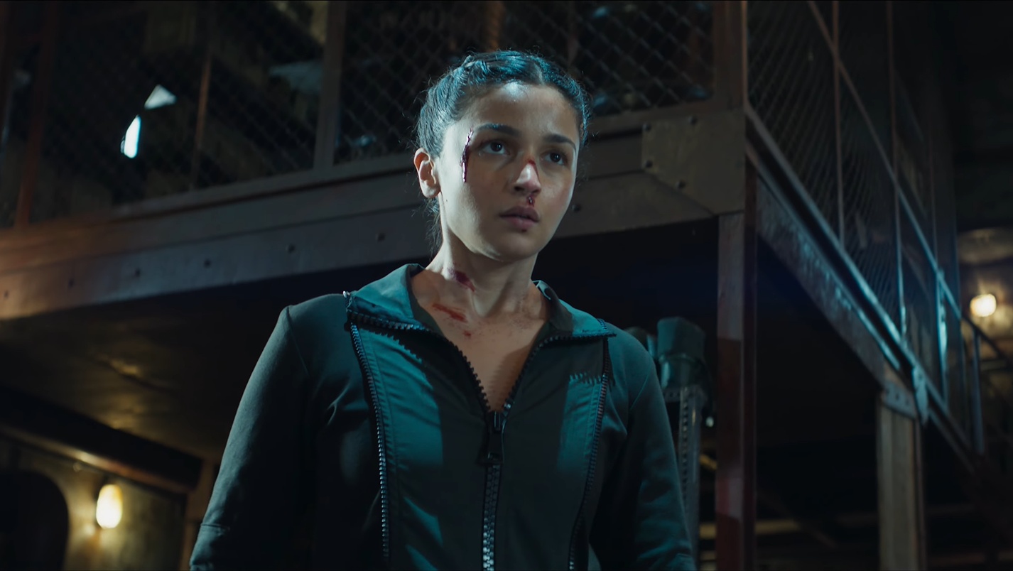 Alia Bhatt action look in Alpha teaser