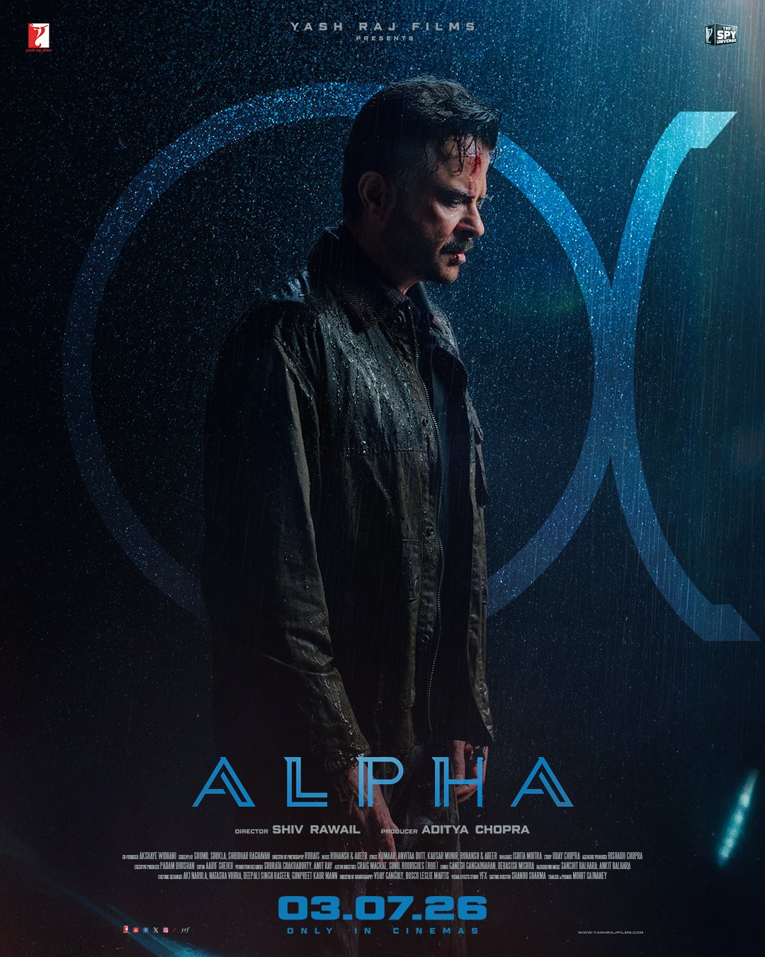 Anil Kapoor ALPHA movie look