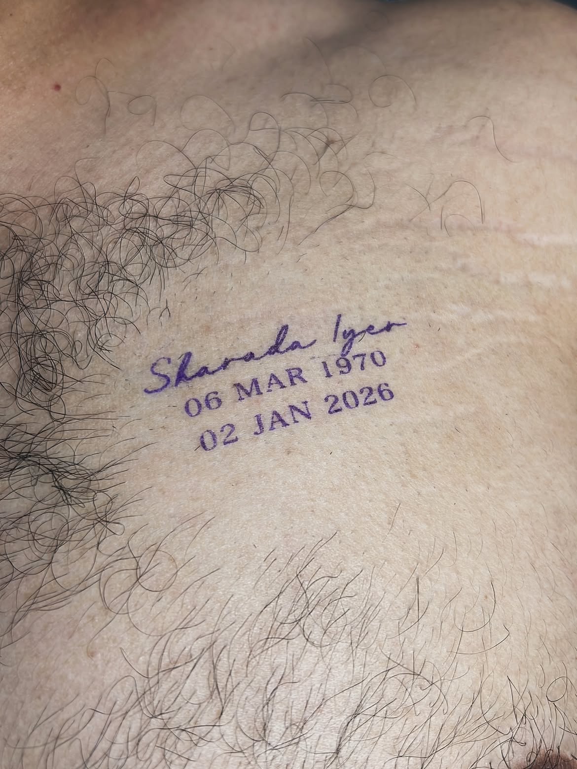 Anjali Sivaraman Tattoos