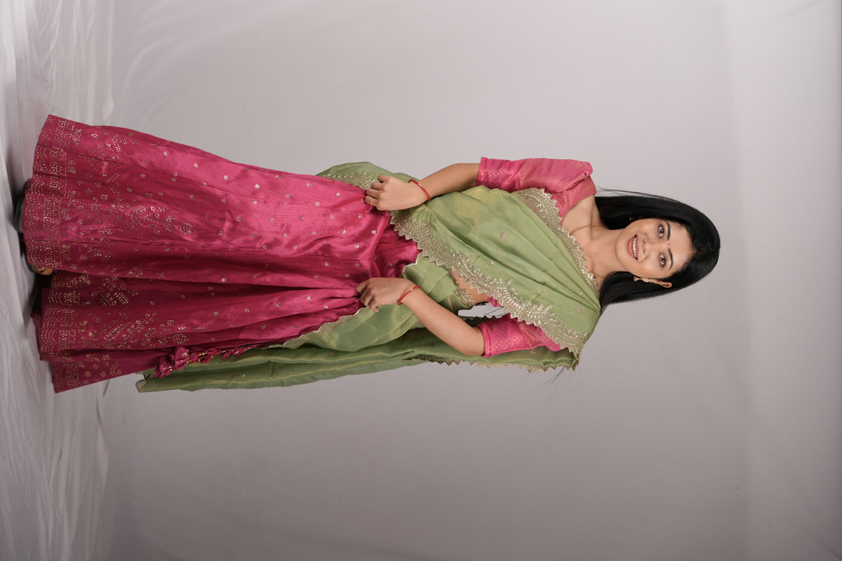 Bhairavi Ardhya Deka in traditional ethnic attire