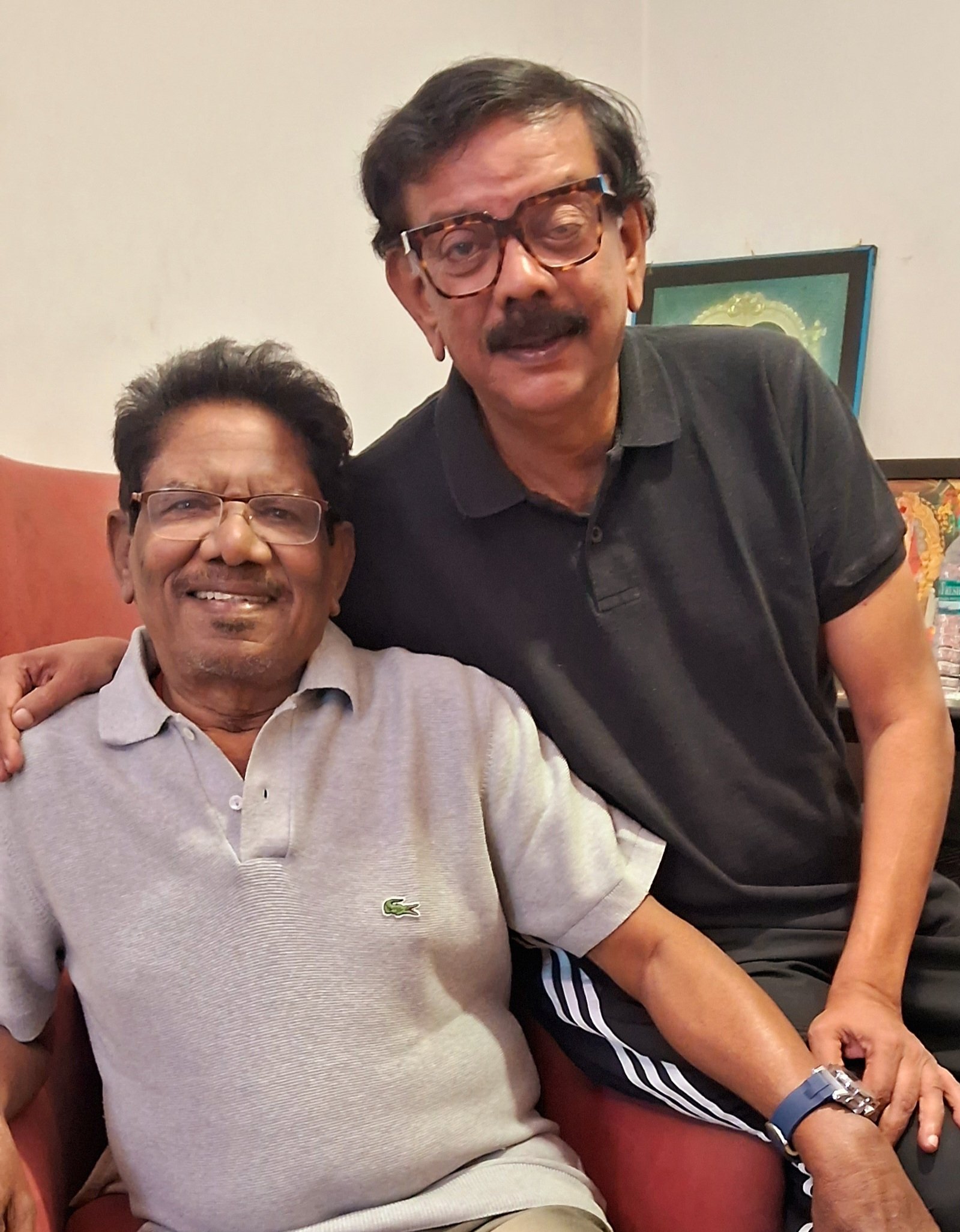 Bharathiraja with Priyadarshan
