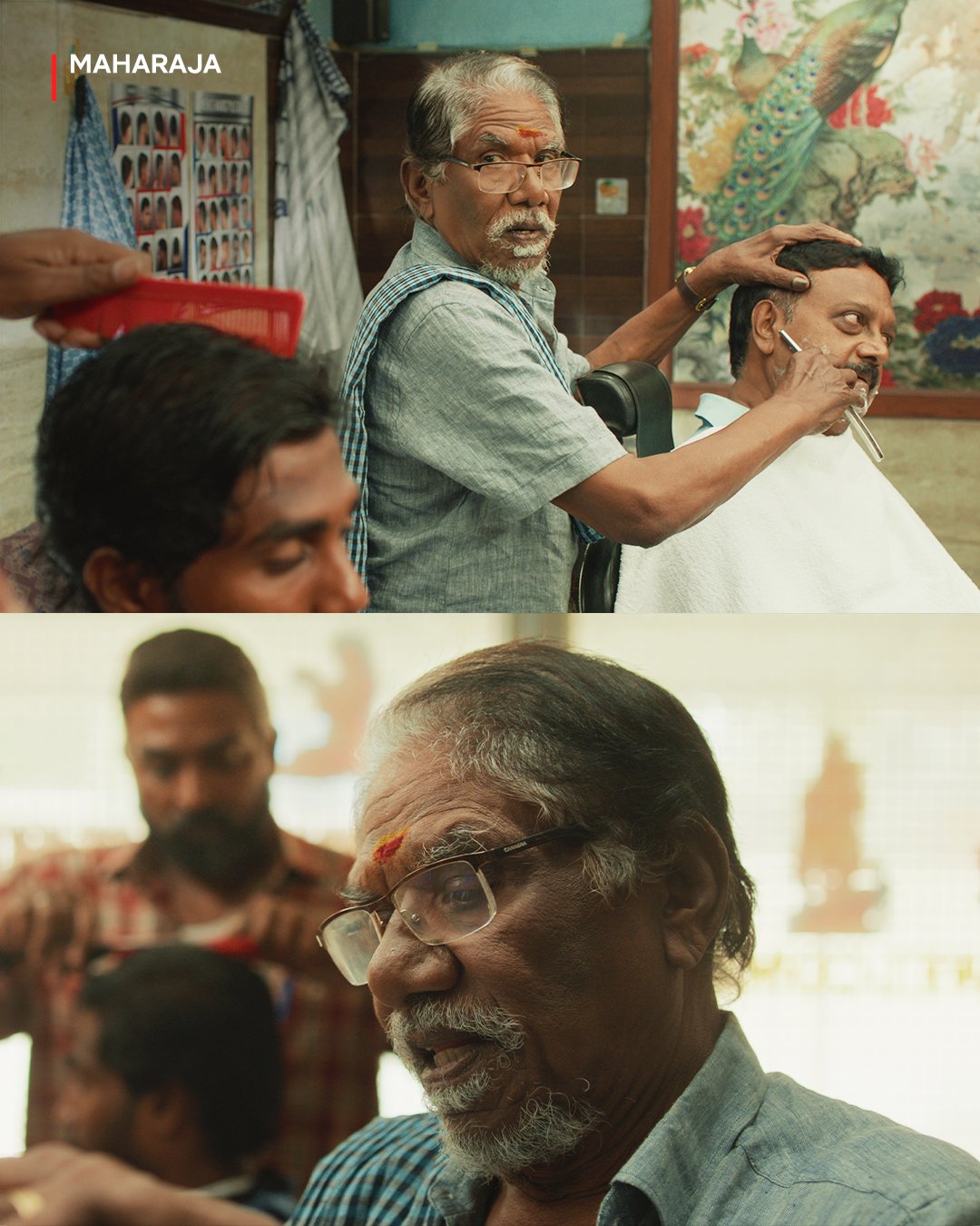 Bharathiraja cameo appearance in Maharaja