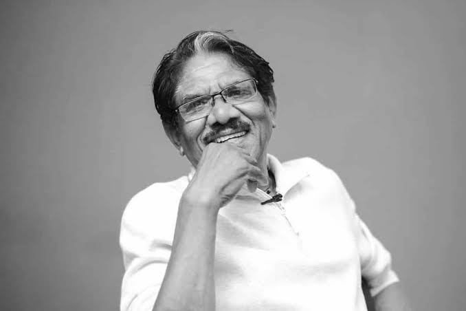 Bharathiraja candid portrait photograph