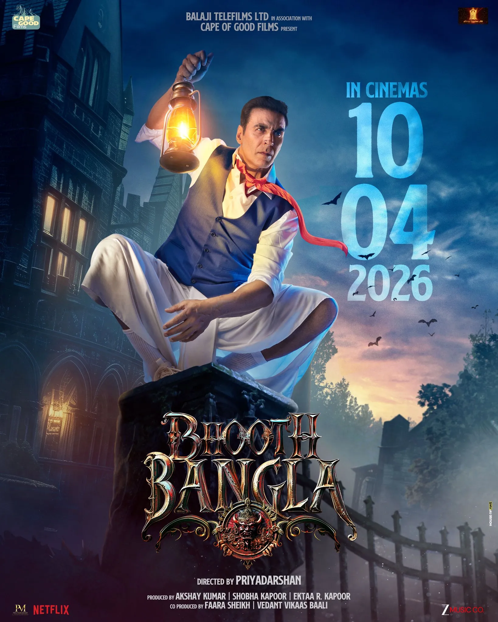 Bhooth Bangla OTT Release: Akshay Kumar’s Horror Comedy Arrives on ...