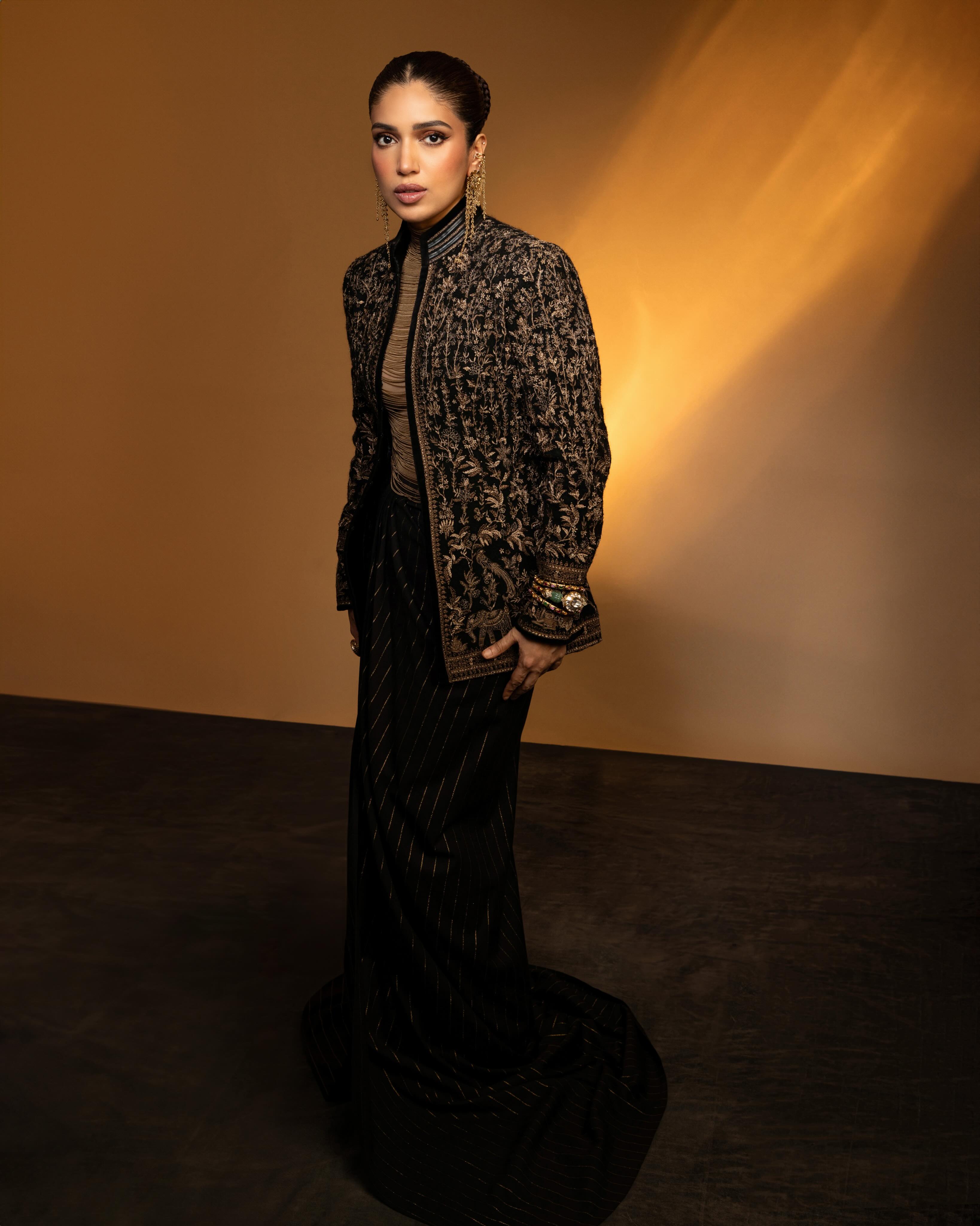 A Royal Black and Gold Statement
