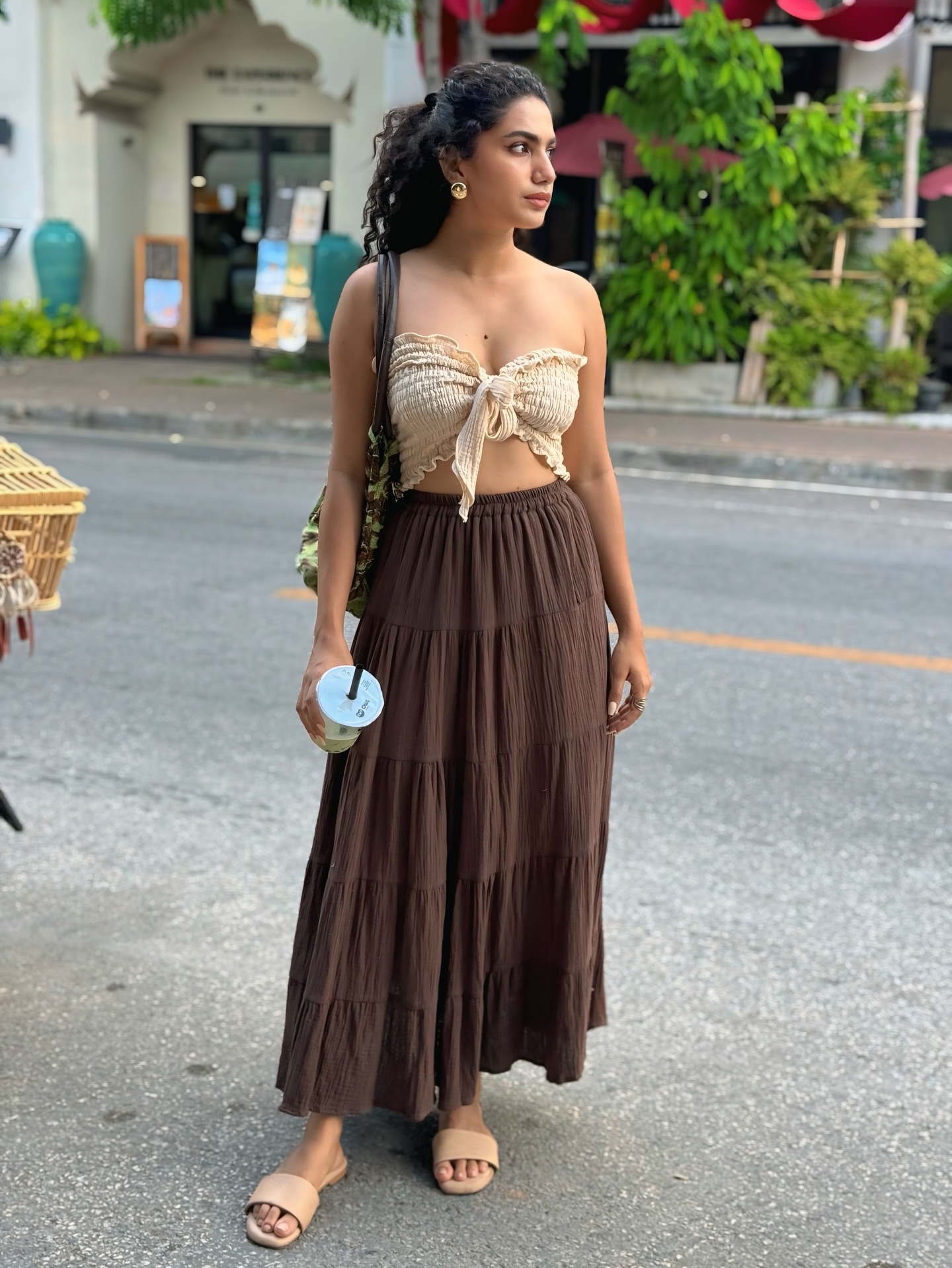 Deepa Thomas boho chic outfit