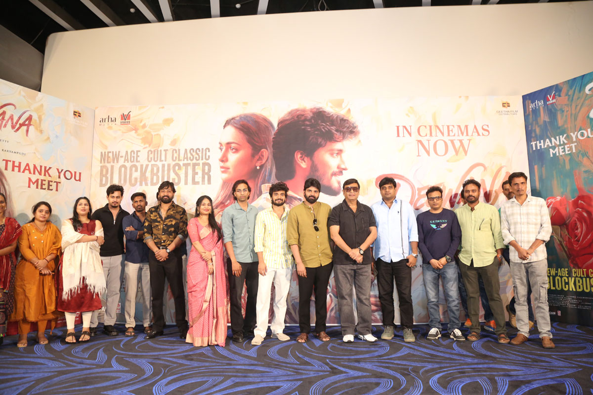 Deewana movie team at thank you meet