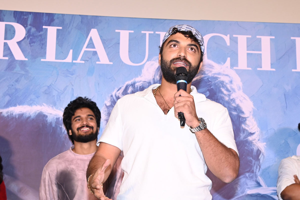 Vishwak Sen speaking at Deewana launch