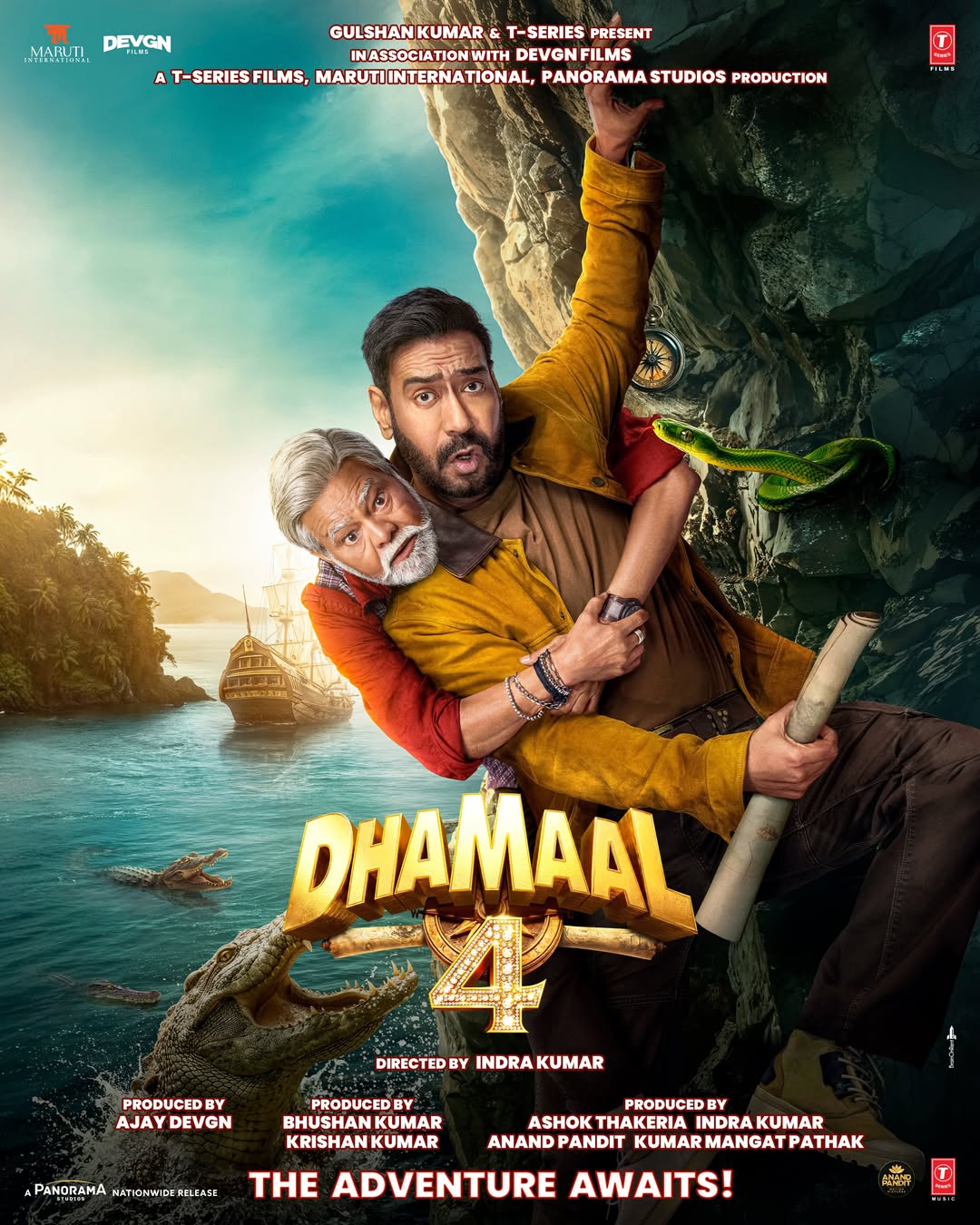 Dhamaal 4 official adventure movie poster