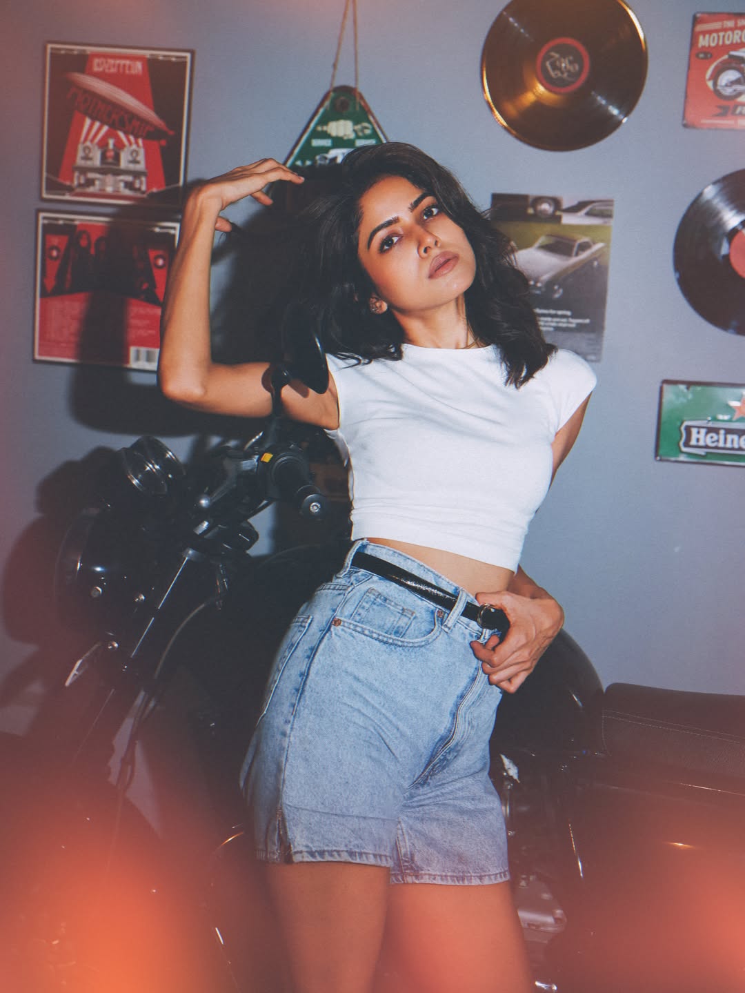Drishika Chander retro-inspired fashion photoshoot