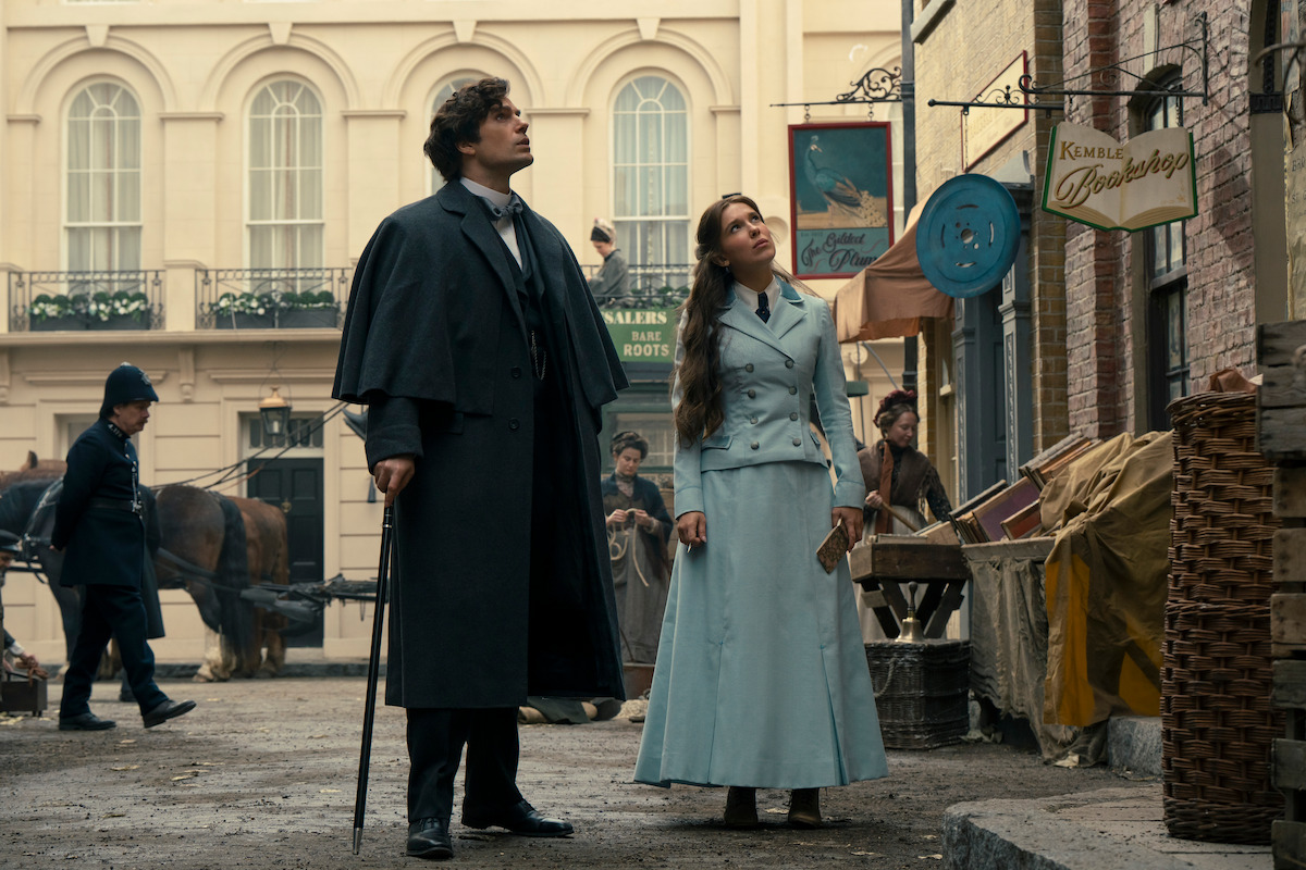Henry Cavill and the Returning Cast