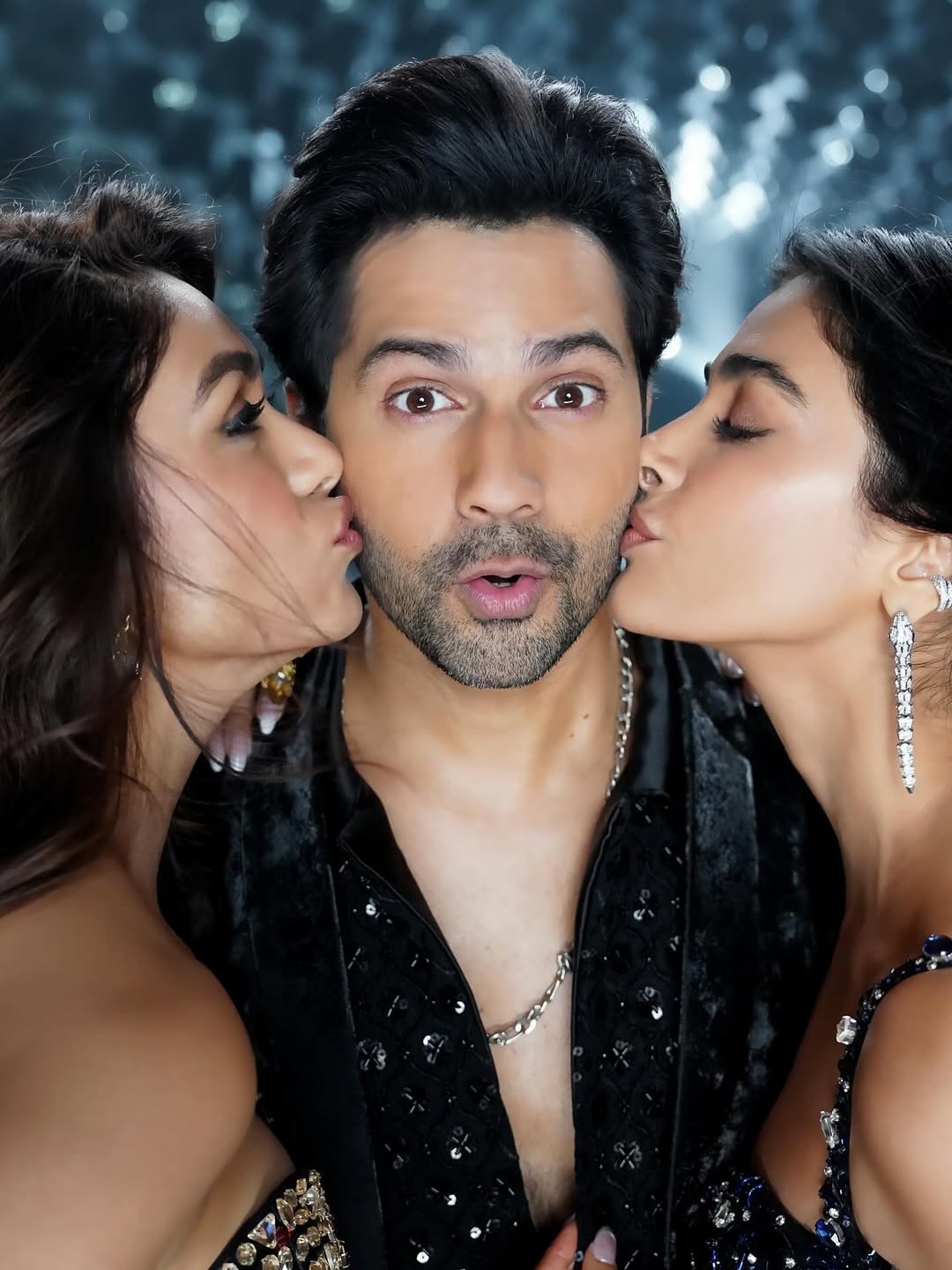 Mrunal Varun Pooja WOW song still