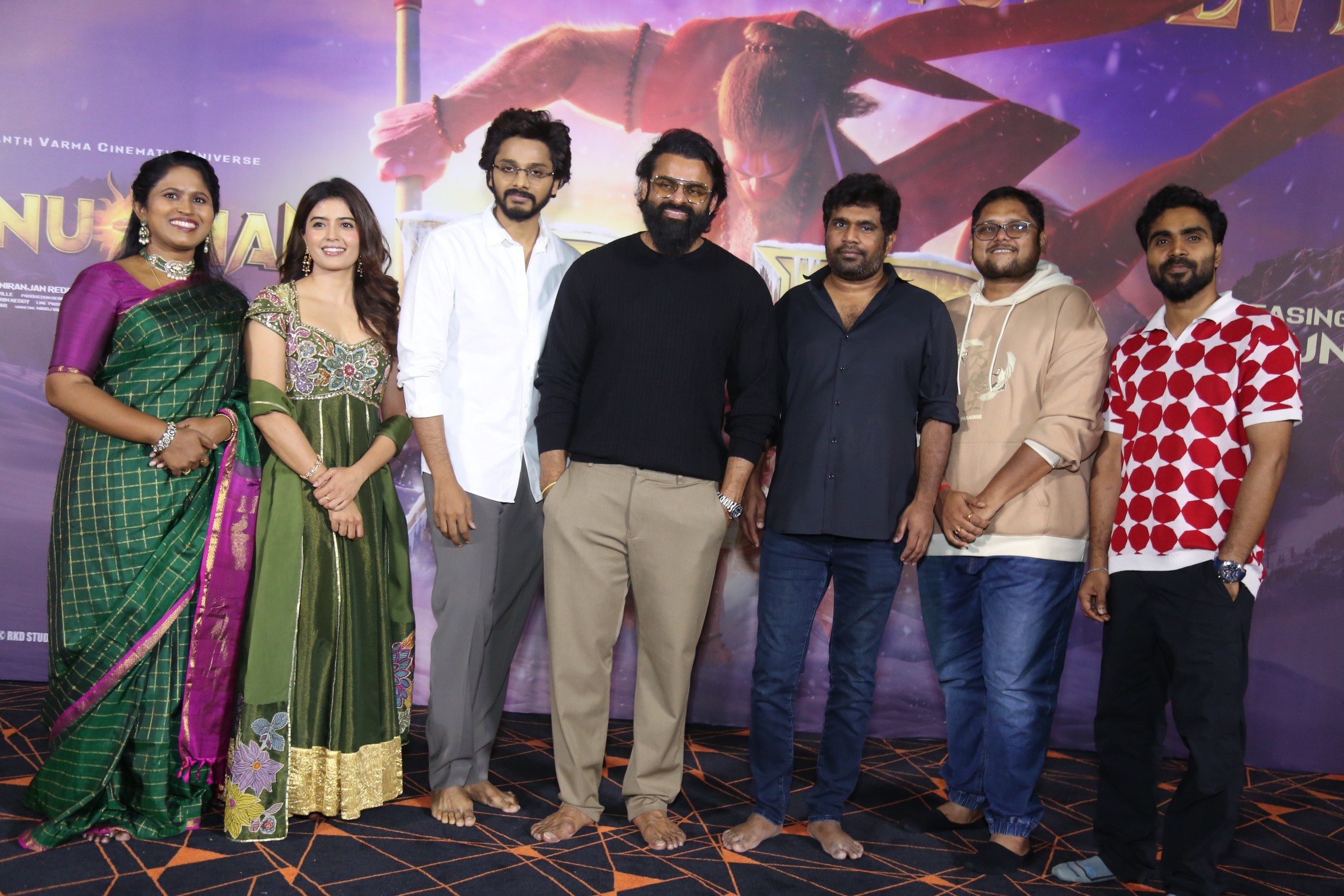 HanuMan 3D cast event photos