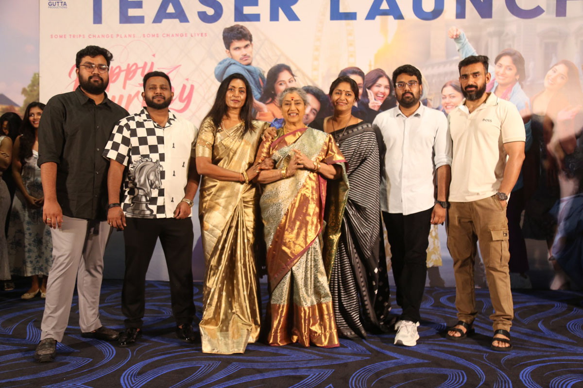Happy Journey team with Aamani Annapoorna
