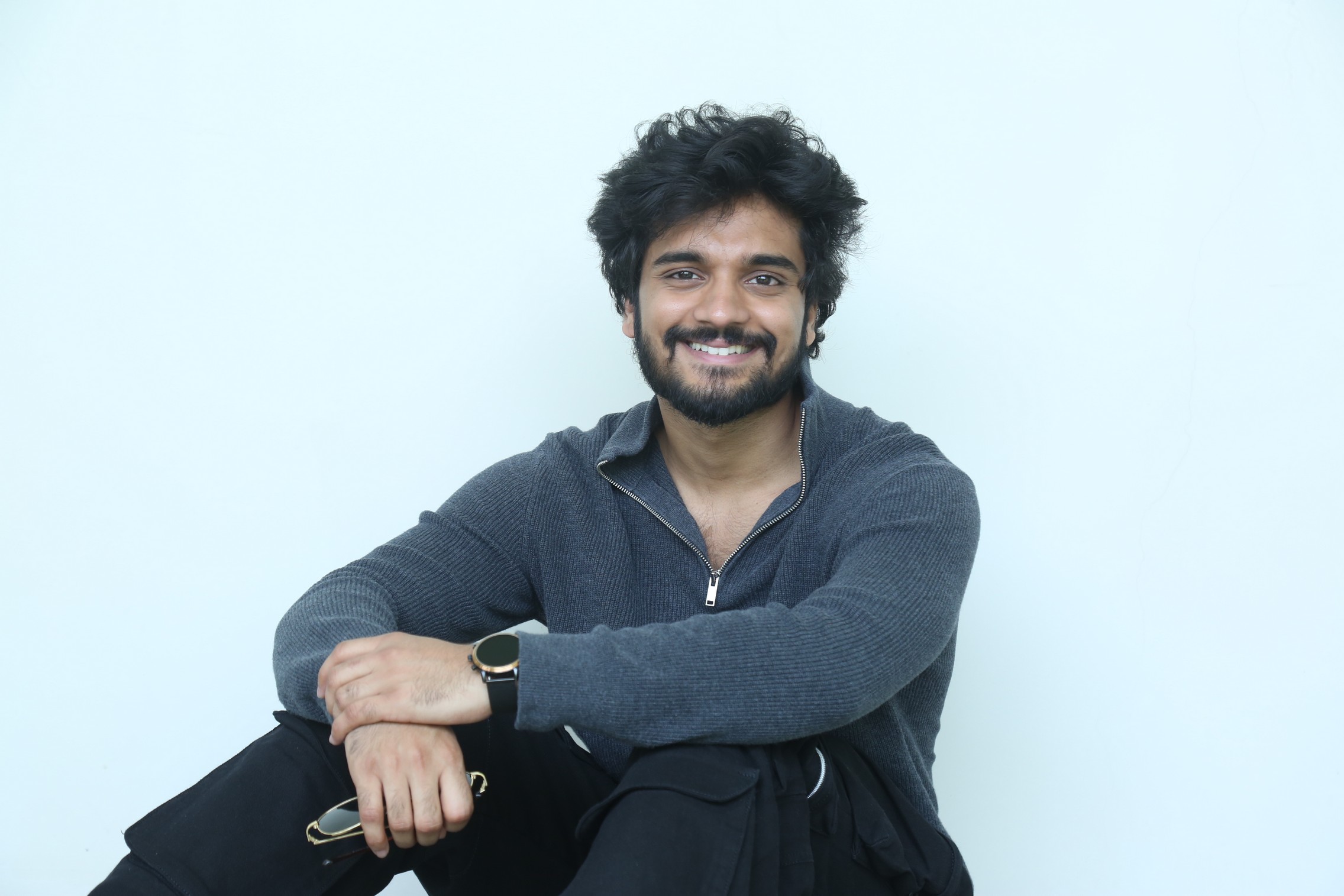 Harshith Reddy stylish mysterious look
