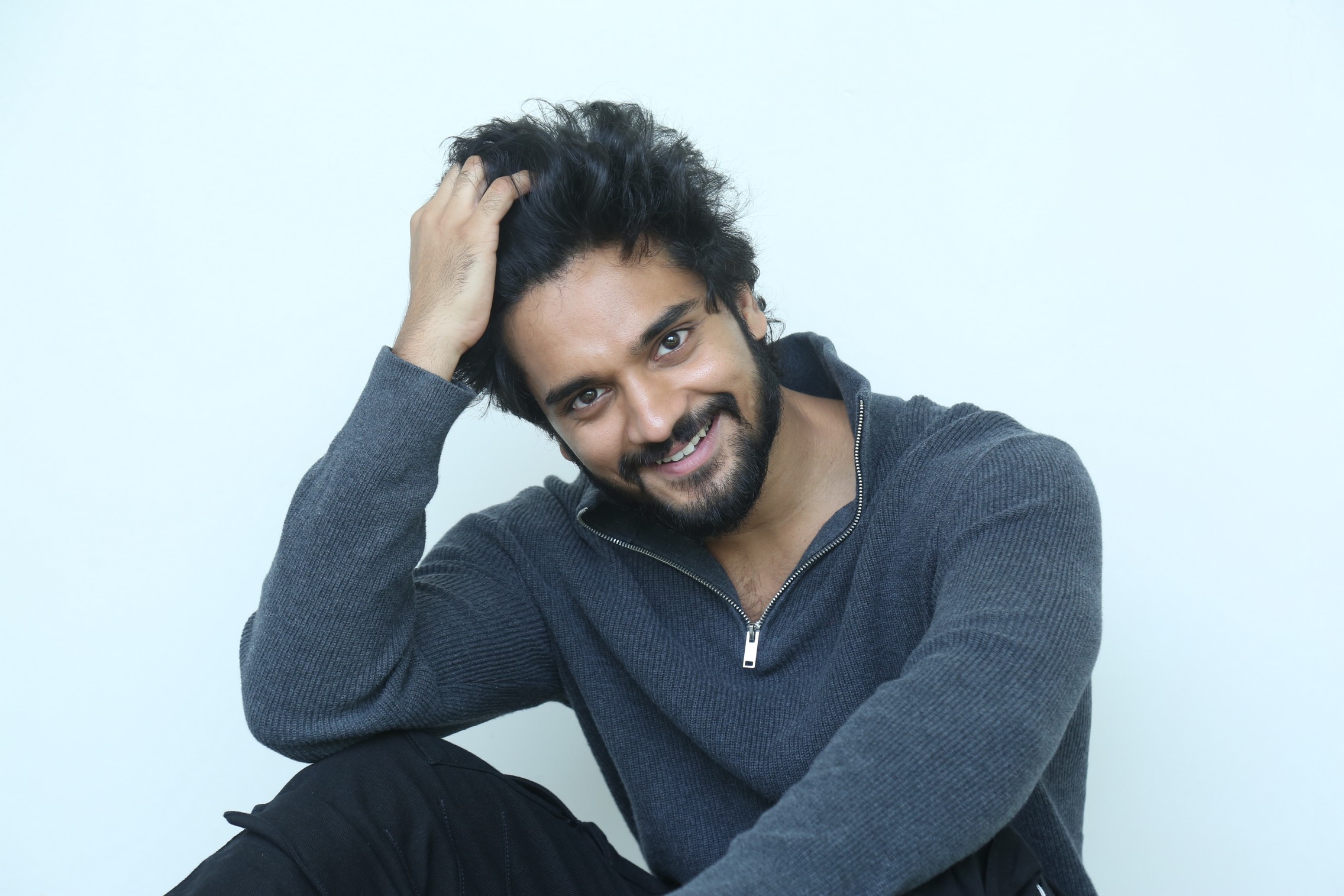 Harshith Reddy casual zip-up style
