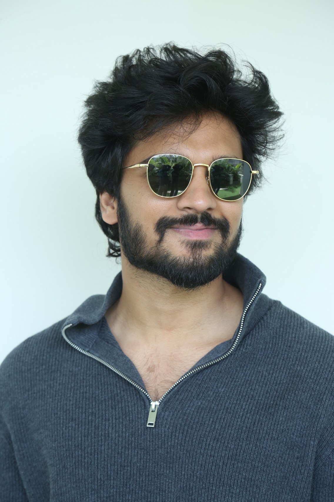 Harshith Reddy trendy hairstyle style