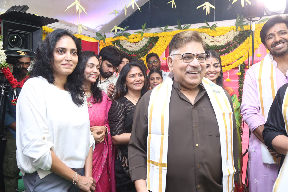 Allu Aravind at Idupu Kayitham launch event