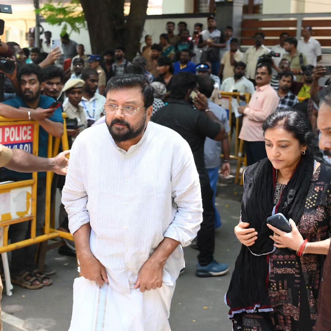 In Photos: Rajinikanth, Vijay, and Kollywood Celebs Pay Tribute to K Bhagyaraj