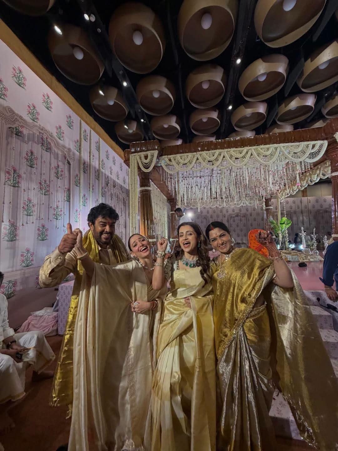 Khushbu's Daughter Avantika Wedding Photos Go Viral, Trisha and Aarthi Ravi Attend