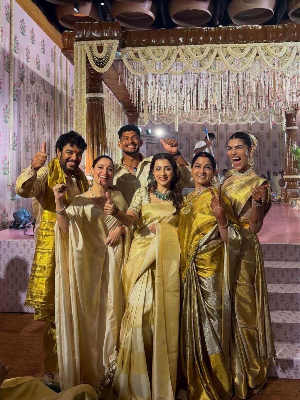 Khushbu's Daughter Avantika Wedding Photos Go Viral, Trisha and Aarthi Ravi Attend