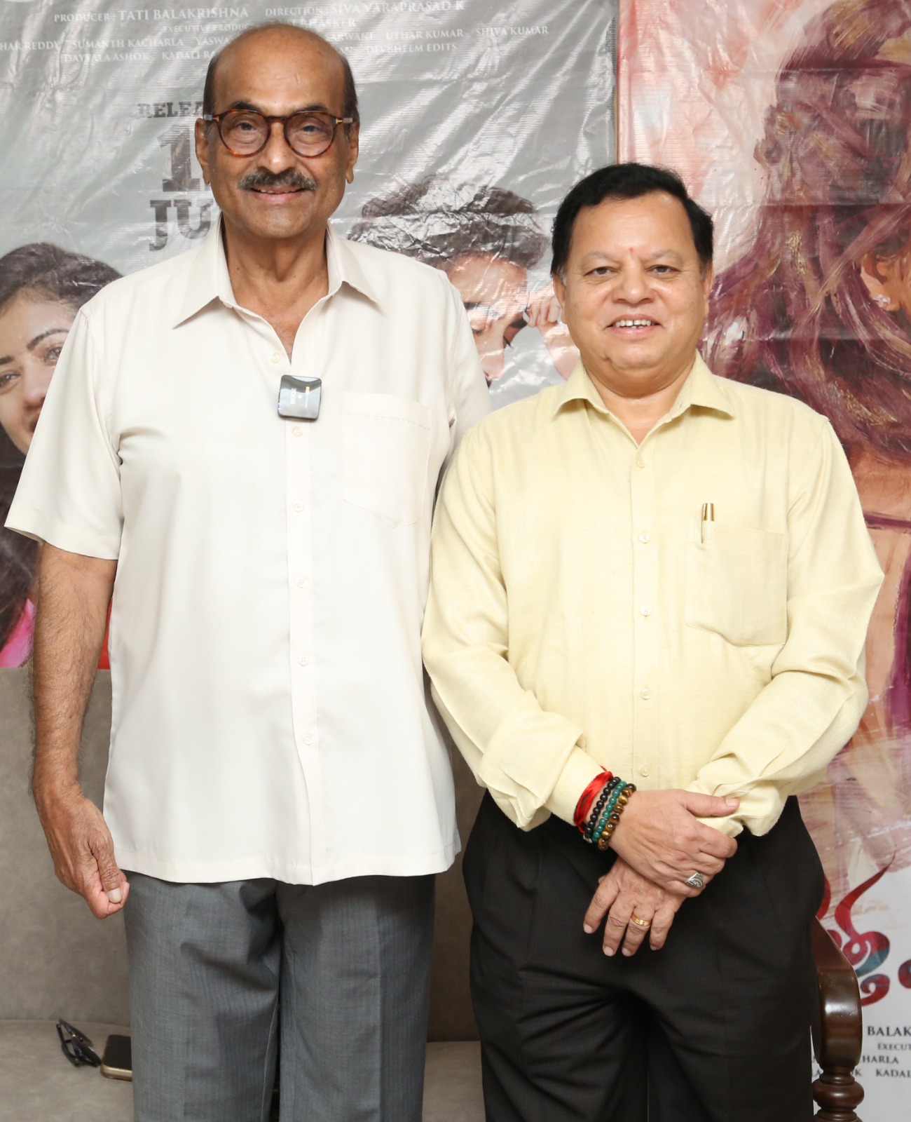 Kodandarami Reddy speaking at event
