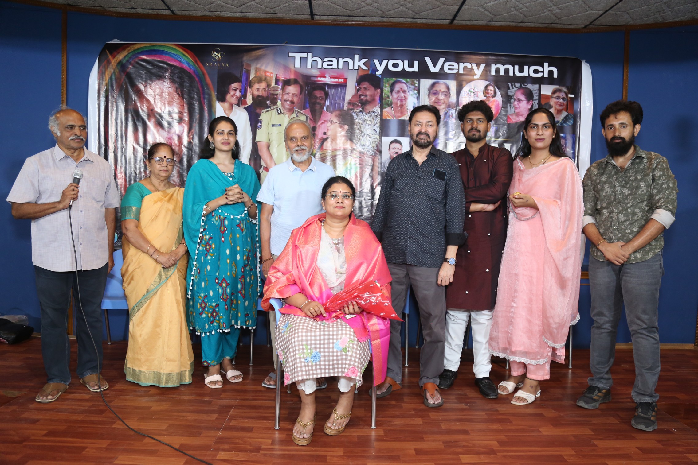 LGBT movie success meet team
