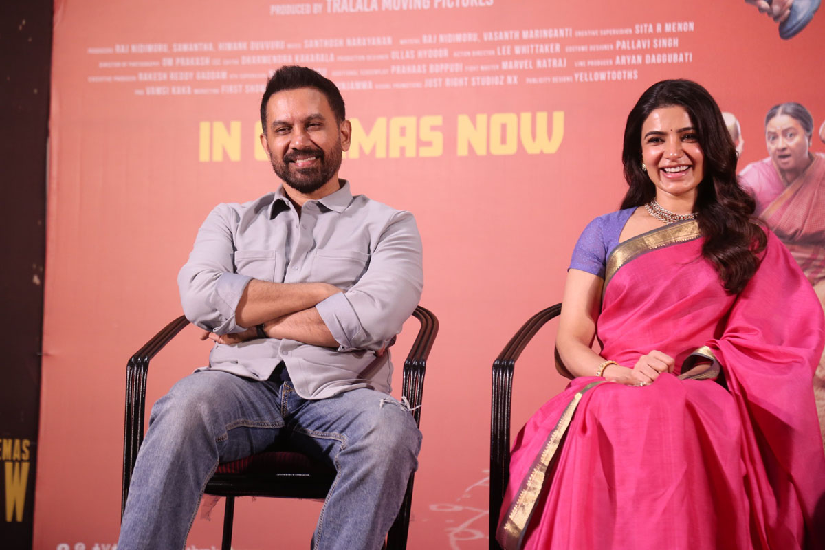 Raj Nidimoru and Samantha Ruth Prabhu