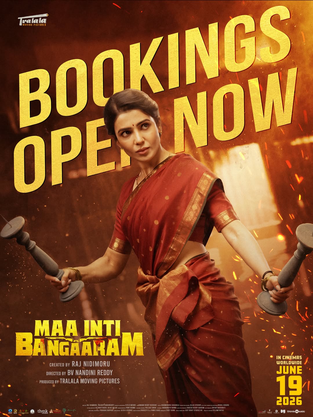 Maa Inti Bangaaram bookings open announcement