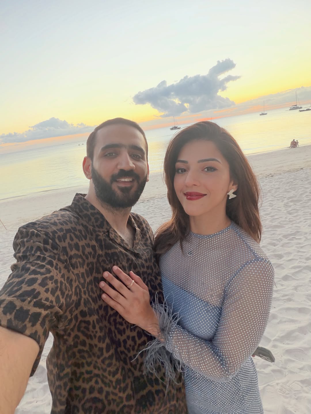 Mehreen Pirzada Honeymoon Photos