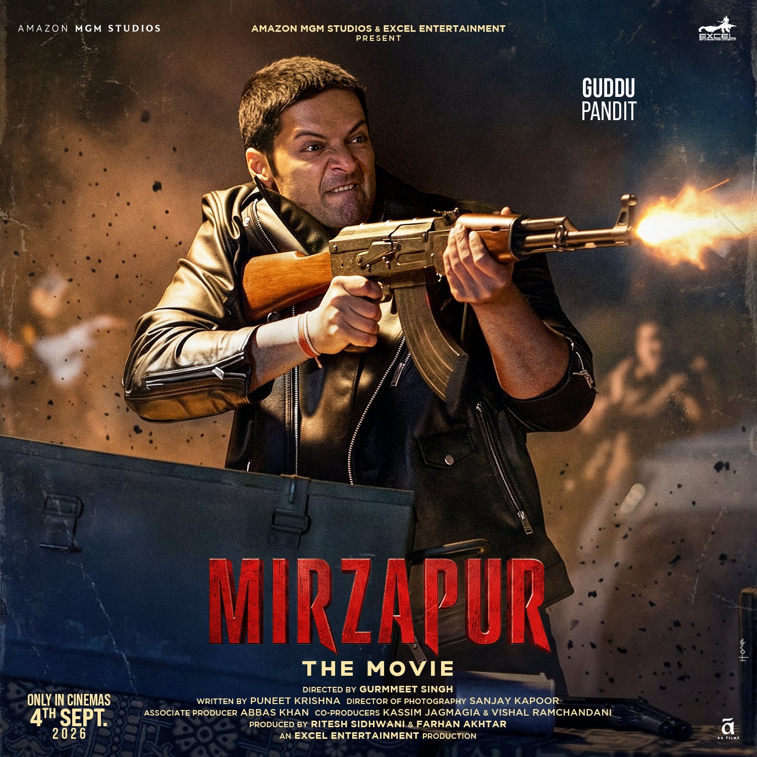 Ali Fazal Guddu Bhaiya first look