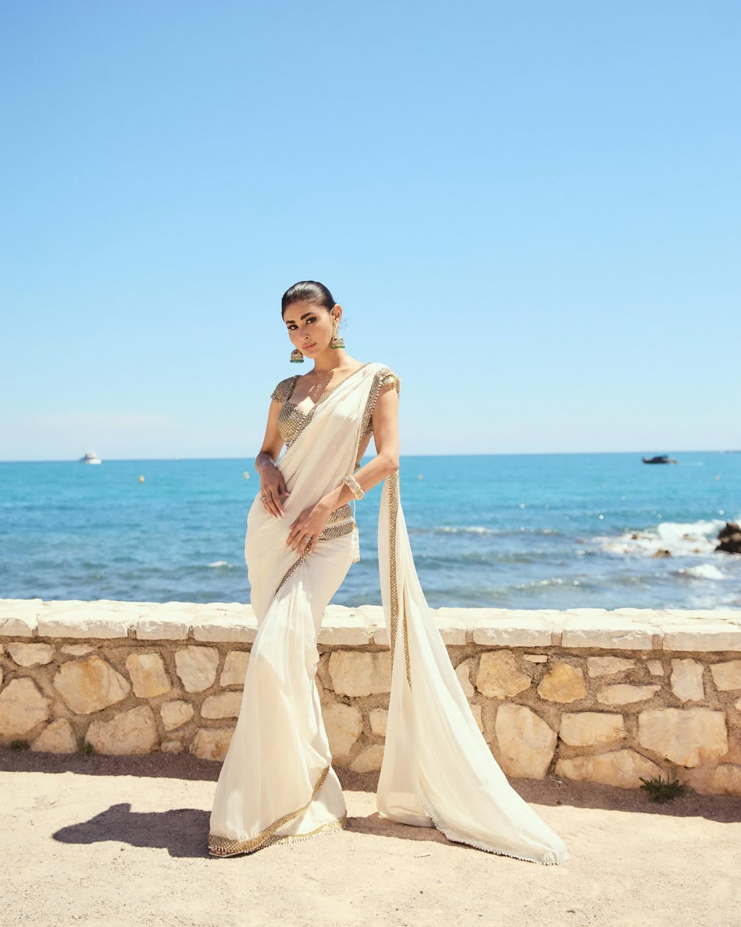 A Vision In Ivory And Gold