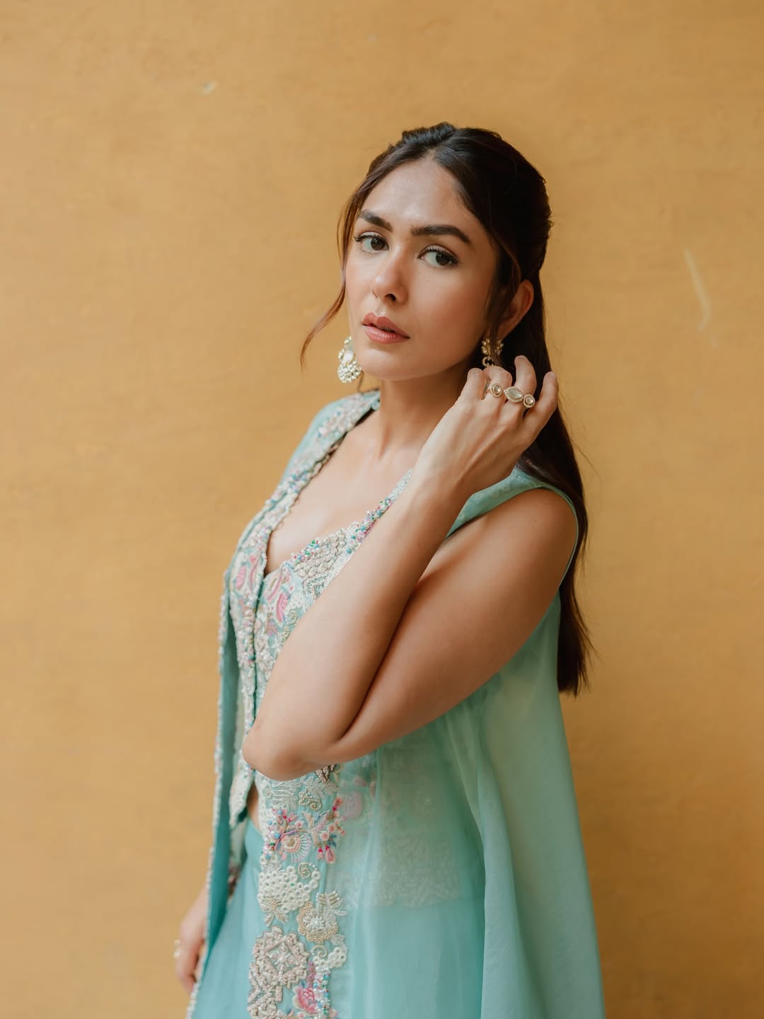 Mrunal Thakur graceful fashion photoshoot