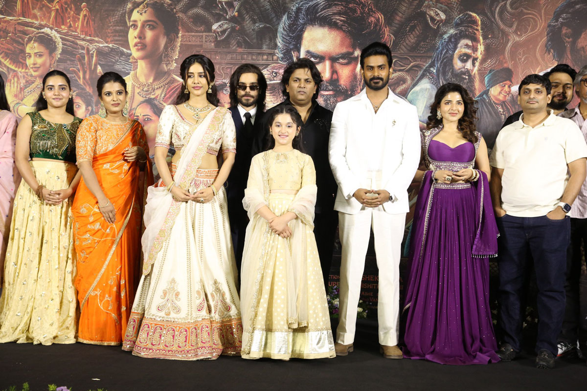 Nagabandham cast crew group photo