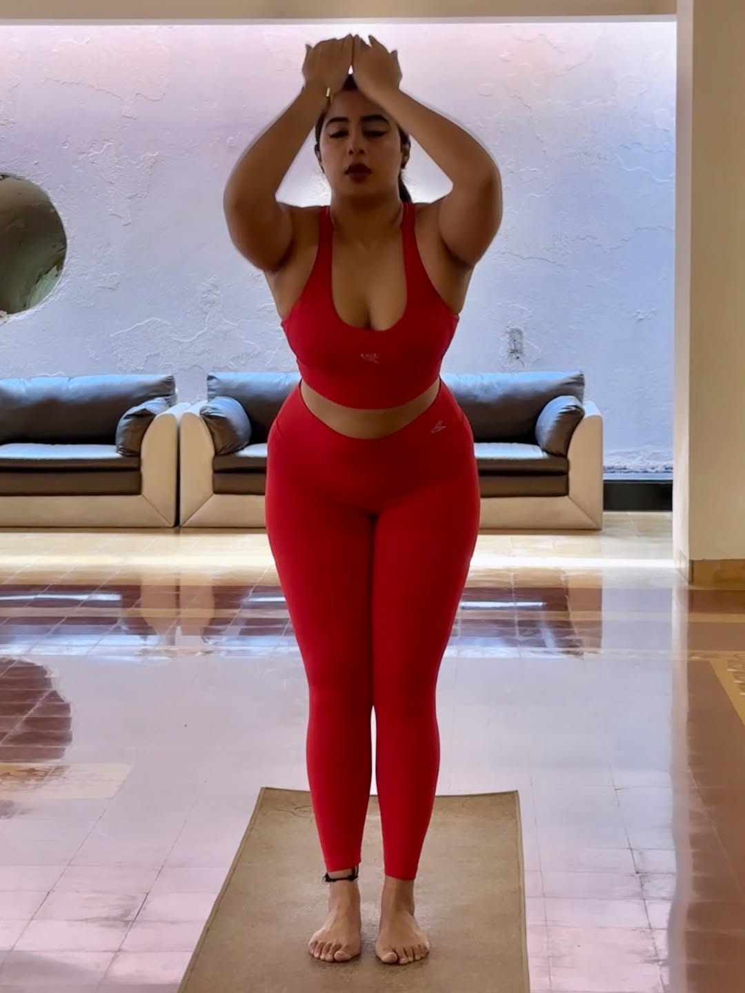 Nikita Sharma Yoga Day Photos