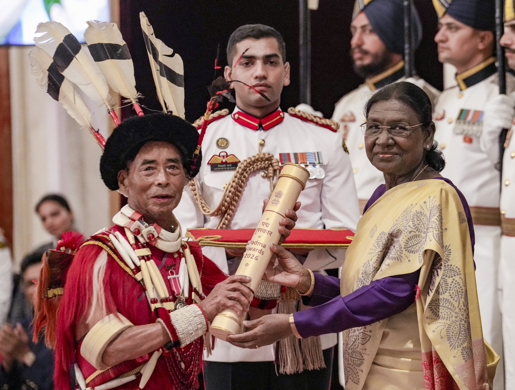 Sangyusang Pongener Padma Shri award